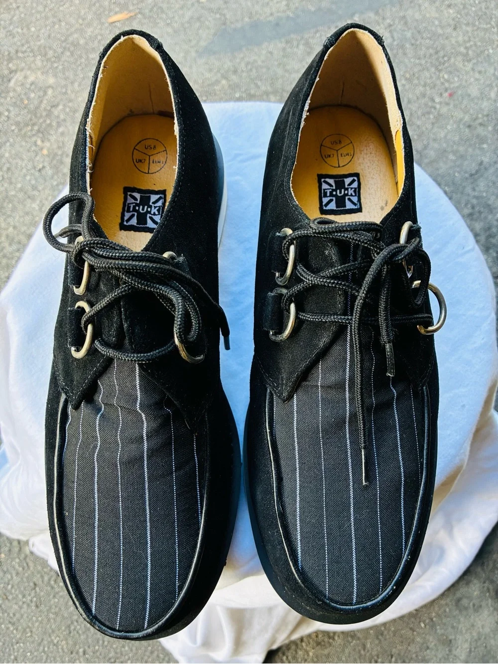 Dead Stock TUK Anarchic Creepers, Size 8